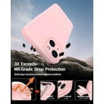thumbnail image 4 of Compatible with iPhone 15 Case,Upgrade Liquid Silicone,with 2× Screen Protector[Enhanced Camera Protection][Scratch-Resistant Soft Microfiber Lining] Slim Cover Phone Cases (Pink), 4 of 12