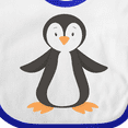 thumbnail image 4 of Inktastic Penguin Boys or Girls Baby Bib, 4 of 4