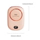 thumbnail image 4 of Ventilador Cuello Ventilador Perezoso Sin Aspas Colgado Alrededor La Cintura Pantalla USB Alta Potencia Viento Pequeño Ventilador Cuello (rosa), 4 of 6