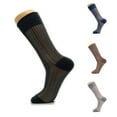 thumbnail image 6 of Mens Dress Socks 1 Pairs Lot Striped Casual Fashion Sexy Knee High Stockings, 6 of 9