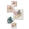 thumbnail image 3 of Designart "Botanical Leaf in Artistic Detail I" Floral Leaves Metal Wall Art Set, 3 of 5