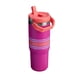 thumbnail image 3 of TERMO ICEFLOW FLIP STRAW VARSITY 30oz FUCSHIA MESH MARCA STANLEY, 3 of 3