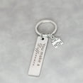 thumbnail image 4 of You Make A Difference Keychain Stainless Steel Laser Engraved House Pendant Keyring Thank You Gifts, 4 of 5