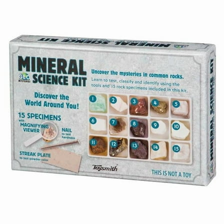 DDI 2377660 Mineral Science Kits - 18 Piece - Case of 8