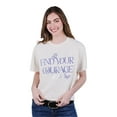 thumbnail image 3 of Wicked Find Your Courage Cropped Boxy Drop Shoulder T-Shirt Adult, 3 of 5