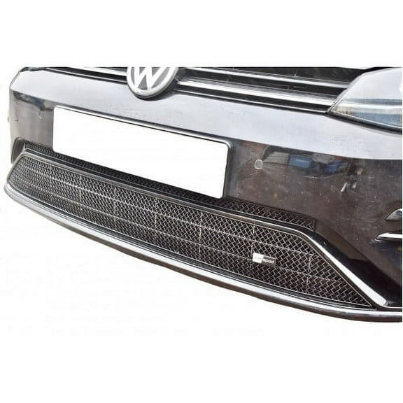 VW Golf R MK7.5 - Centre Grill Set - Silver Finish (2017 - 2020)