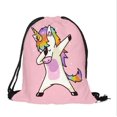 thumbnail image 1 of Mochila con cordón unicornio en bicicleta Ya he tenido suficiente Iré a acariciar a mi unicornio diciendo Adepaton LRWJ383-2, 1 of 1