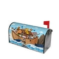 thumbnail image 2 of Balery Animals on Noah's Ark Floating Mailbox Cover - Standard Size-25.5x21 in, 2 of 9