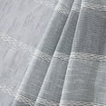 thumbnail image 5 of Dainty Home Megan Striped Fabric Polyester Shower Curtain, 70 inch x 72 inch, Silver, 5 of 8