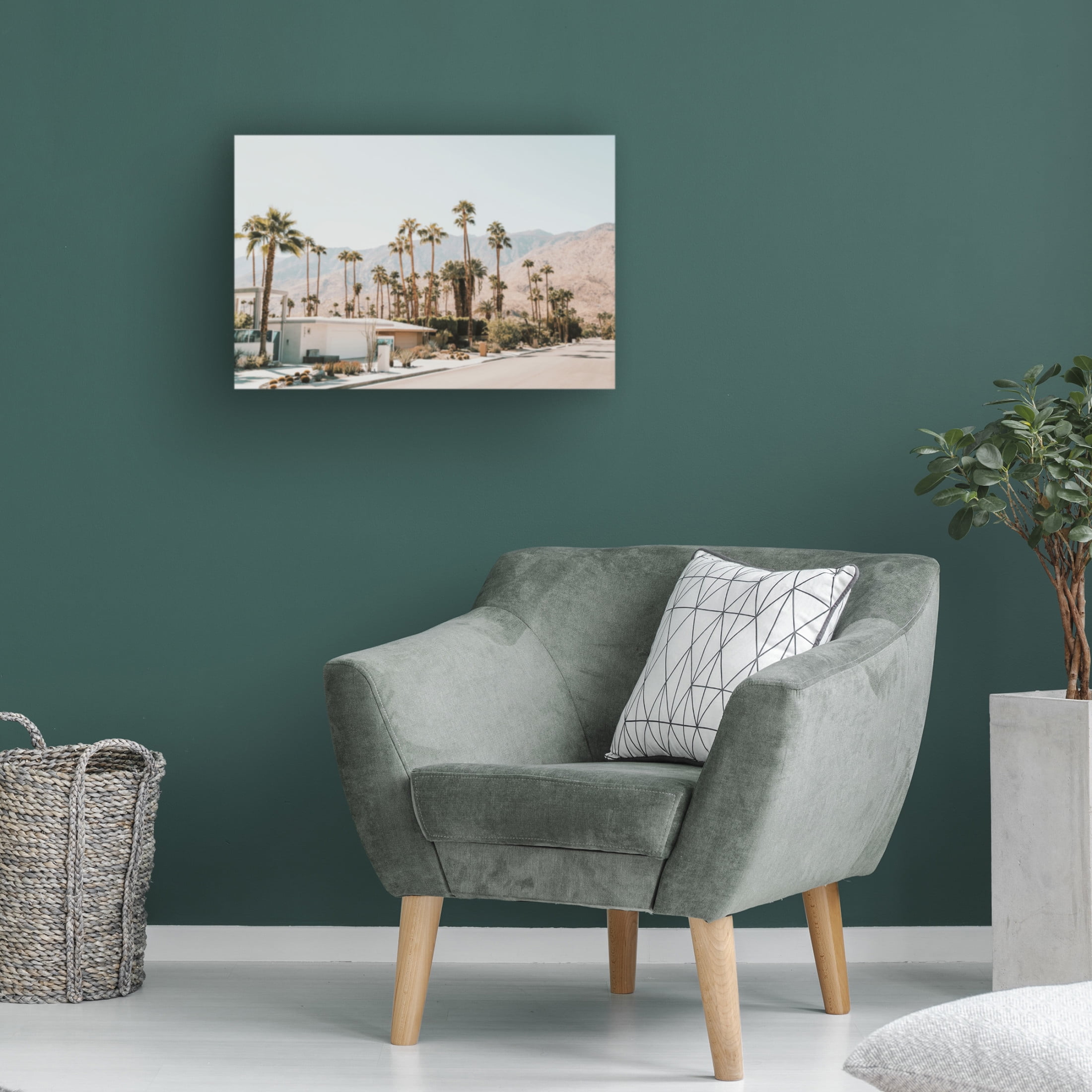 Canvas Wall Art - Krista Broadway 'Aviva' Wall Art for Living Room, Bedroom, or Office Décor by Trademark Fine Art - 32 x 22 Inches