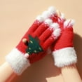 thumbnail image 6 of Hellosay Womens Gloves for Cold Weather Thermal Warm Christmas Gifts Red, 6 of 7