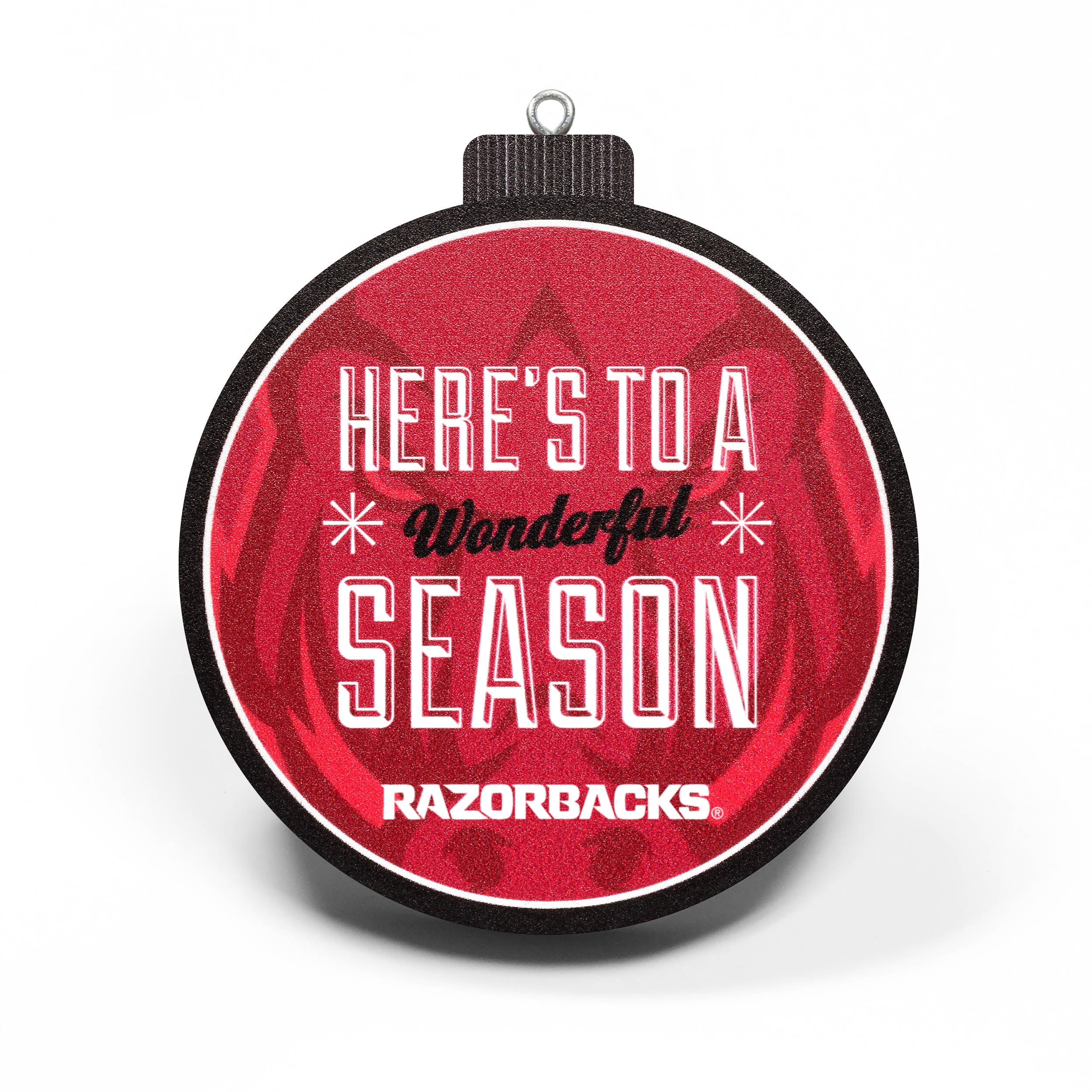 YouTheFan NCAA Arkansas Razorbacks 3D Logo Series Ornament