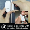 thumbnail image 3 of OSI Alarm Wireless Contact Sensor (Window/Door) - Accessory for OSI DIY Home Wi-Fi Alarm Kit , Notifications, Wi-Fi wireless Door & Window Sensor,Google Home & Alexa, smartphone app,NO Monthly Fees, 3 of 5