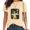 B-Apricot, variant on UNISHE Women's Girls Will Be Girls Medusa Graphic Tee Sarcastic Casual Shirt for Daily Outfit Black, S