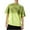 Green, variant on Mens Cotton T-Shirts Qiggri Men's Vintage Solid Color Gradient Casual Short Sleeved Round Neck Shirts Summer Tops
