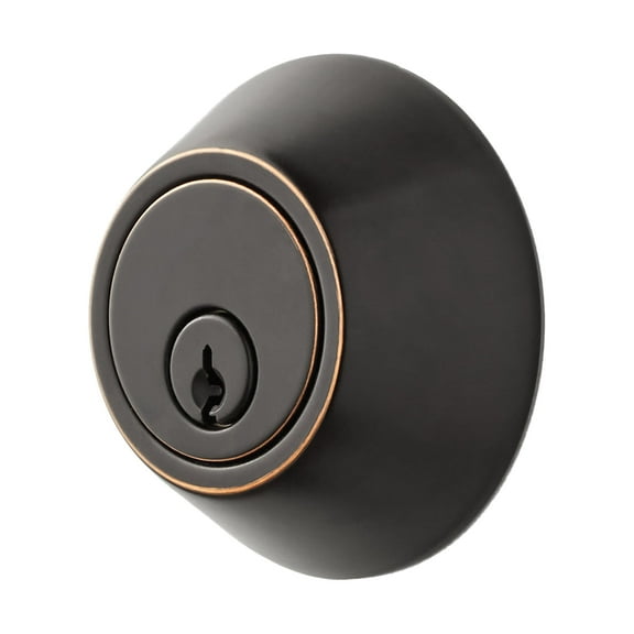 Hyper Tough Keyed Entry Single Cylinder Deadbolt Oil Rubbed Bronze