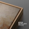 thumbnail image 6 of Framed Canvas Print Wall Art Abstract Earth Tone Shapes Print Minimalist Geometric Artwork For Living Room Decor - 16"x24" NATURAL, 6 of 8