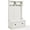 Distressed White, variant on Pemberly Row Tall Entryway Hall Tree with Storage Bench in Distressed Black