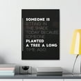 thumbnail image 3 of Inspirational Wall Art Planted Tree Long Time Ago Motivation Wall Decor for Home Office Gym Inspiring Success Quote Print Ready to Hang Unframed, 3 of 17