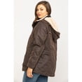 thumbnail image 3 of Outback Trading Co Women's Co. Woodbury Canyonland Jacket With Sherpa Hood Brown   US, 3 of 6
