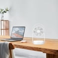 thumbnail image 5 of TIMIFIS USB Fan 9-Inch Oscillating Desk Fan Small Wall Mounted Fan With Night Light Rechargeable Battery Operated Variable Speed Quiet Fan For Outdoor Travel Campi -, 5 of 5