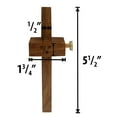 thumbnail image 5 of Wooden Marking Gauge - TJ-84125-86, 5 of 6