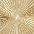 thumbnail image 5 of 55 Downing Street Starburst 32" Wide White and Gold 2-Door Cabinet, 5 of 9