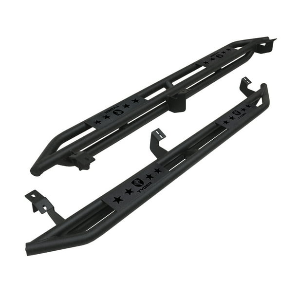 Tyger Auto TGAM2T20048 Textured Black Side Step Rails Nerf Bars Compatible With 20052019