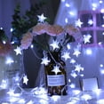 thumbnail image 5 of LED Star String Lights USB/Battery Operated Fairy Lights Christmas Garland For Party Wedding Home Outdoor Patio Decoration, 5 of 10