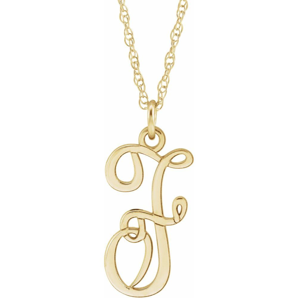 Ashley Jewels Simulated Diamond Studded Fashion Initial Alphabet Letter I Pendant Necklace in 14K Yellow Gold Plated With Box Chain