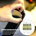 thumbnail image 3 of Generic 6pcs Metal Crowbar Set Double-Ended Carbon Steel Pry Bar Kit Non-Slip, 3 of 8