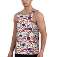 thumbnail image 2 of Haiem Colorful Mushrooms (2) Men Workout Tank Top Gym Bodybuilding Sleeveless Muscle T Shirts Athletic Tank Breathable Workout Shirt-XX-Large, 2 of 9
