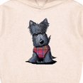 thumbnail image 3 of Inktastic Scottie Dog in Plaid Toddler Hoodie, 3 of 4