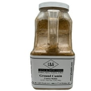 LG Foods Spices - Ground Cumin in Jar (In bulk size with exquisite aroma, & unmatched flavor) 5lbs