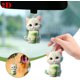 thumbnail image 1 of Fiudx Llavero de Gatos Adorables, Impresión Acrílica a Doble Cara, Diseño Colgante Duradero, Temática Navideña, Adorno Colgante Multiusos, Regalo Ideal para Enamorados, Fácil de Colgar, 1 Pieza, 1 of 7
