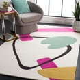 thumbnail image 2 of SAFAVIEH Fifth Avenue Deion Abstract Area Rug, Ivory/Pink, 5' x 8', 2 of 8