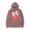 02-Brown, variant on Womens Cute Cherry Graphic Hoodie Ribbon Bow Printed Sweatshirt Drop Shoulder Aesthetic Pullover Hoodies With Pocket 01-Beige M
