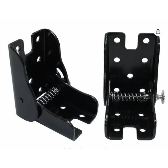 Miangastore Charnière Pliable Auto-Bloquante Fer Auto-Bloquant Lot de 2 pour les Amateurs de Bricolage