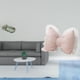 thumbnail image 2 of Bandeja de almacenamiento,Bandeja rectangular para servir frutas y postres de cocina,Cojín con lazo bonito,Almohada con forma de lazo,bonito cojín decorativo con lazo,Funda de almohada con, 2 of 8