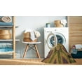 thumbnail image 2 of Ahgly Company Machine Washable Indoor Rectangle Transitional Saddle Brown Area Rugs, 2' x 4', 2 of 7