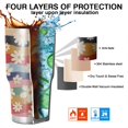 thumbnail image 7 of 30oz Pioneer Flower Tumblers Stainless Steel Tumbler with Lid and Straw,Vacuum Insulated Double Wall Travel Tumbler Cups Mug with Cleaning Brush for Coffee,Tea, 7 of 7