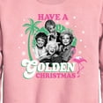 thumbnail image 2 of Golden Girls - Have A Golden Christmas - Toddler And Youth Crewneck Fleece Sweatshirt, 2 of 4