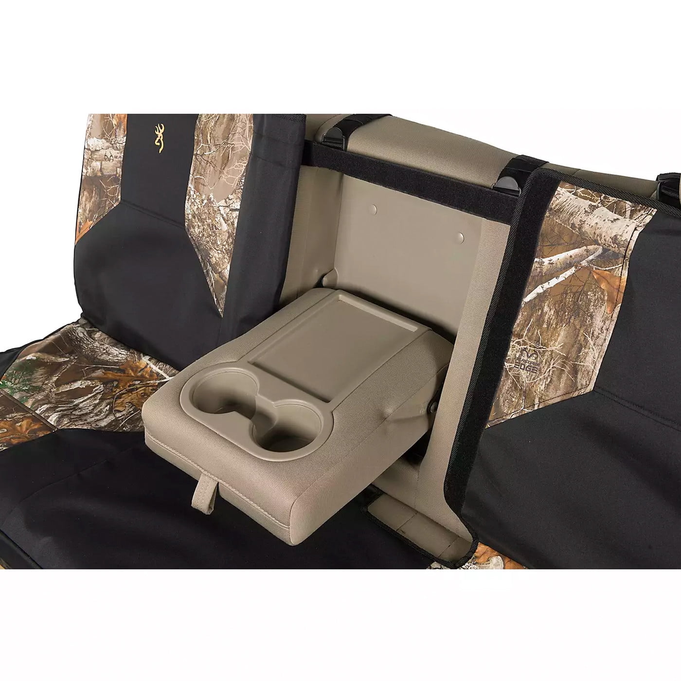 Realtree Camo, Polyester, Water-Resistant, Browning Logo, Bench Seat Covers