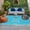 Aque, variant on Turtle Turquoise Outdoor Rug 3x5 Ft, Non Slip Washable Area Rug, Coastal Ocean Boho Flower Retro Mottled Patio Rugs Carpet Runner, Large Floor Mat for Indoor/Outdoor Deck Porch Camping