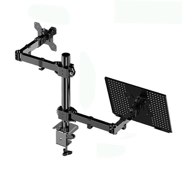 Soporte de escritorio resistente para portátil, con rotación de 270 degree e inclinación para ordenadores de 10 a 32 pulgadas. B