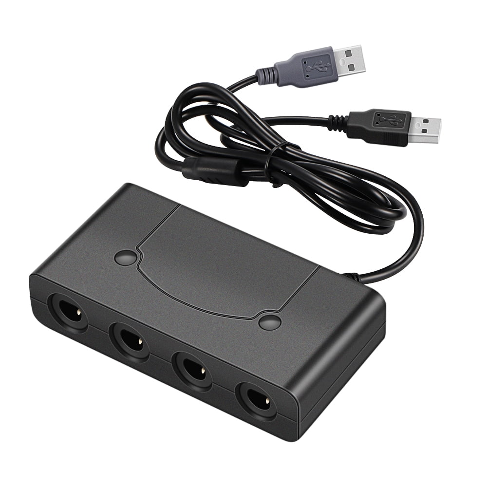 4port Game Controller Adapter Controller Gamepad Converter Adapter for GC Convert to Wii U
