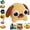 04# (Dog,1pc), variant on 2.95" Yeeps Pet Collectable Plush Toy - Soft Cotton Anime Stuffed Animal Doll | Perfect Birthday/Christmas/Valentine's Day Gift for Kids & Friends