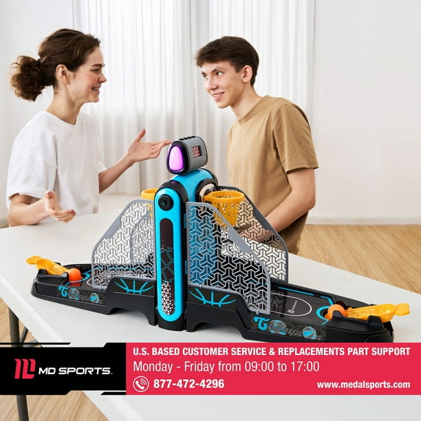 2 Player Tabletop Basketball Shootout, Mini Arcade Basketball by