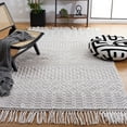 thumbnail image 2 of SAFAVIEH Casablanca Braelyn Diamond Area Rug, Grey/Ivory, 5' x 8', 2 of 8