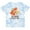 Tie Dye Blue, variant on Inktastic My Nana Loves Me Grandchild Cute Fox Boys or Girls Toddler T-Shirt
